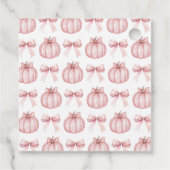 Little Pumpkin Favor Tag フェイバータグ (裏面)