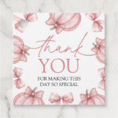 Little Pumpkin Favor Tag フェイバータグ (正面)