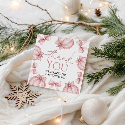 Little Pumpkin Favor Tag フェイバータグ