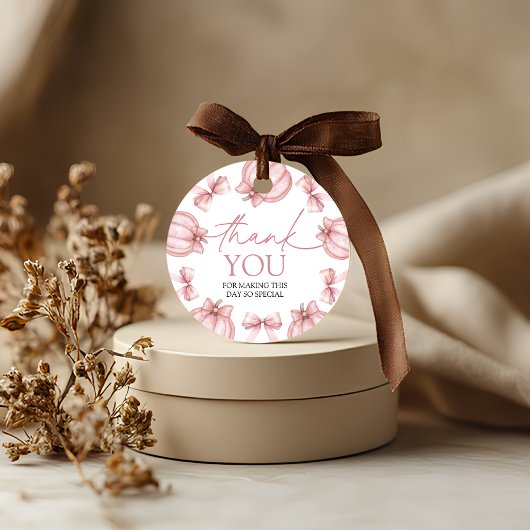 Little Pumpkin Favor Tag フェイバータグ