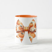 Little Pumpkin First Birthday Mug  Halloween Party マグカップ (中央)