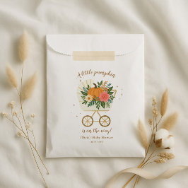 Little Pumpkin Girl Baby Shower フェイバーバッグ