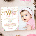 Little Pumpkin Girls 2nd Birthday Photo サンキューカード<br><div class="desc">こ感謝していのトレンディーの2回目の誕生日サンキューカードとスタイルして言いなさい。テンプレートの写真と文言はパーソナライズする簡単であり、彼らがこれらの素晴らしいyousを受け取るとき、あなたの家族と友人は興奮し感謝していている。</div>
