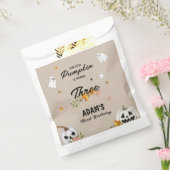 Little Pumpkin Halloween Any Age Birthday フェイバーバッグ (封をした状態)