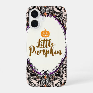 Little Pumpkin Halloween Design iPhone 16ケース