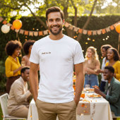 Little Pumpkin is on the Way Dad-to-be Baby Shower Tシャツ