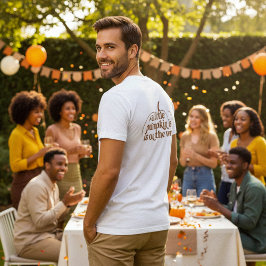 Little Pumpkin is on the Way Dad-to-be Baby Shower Tシャツ