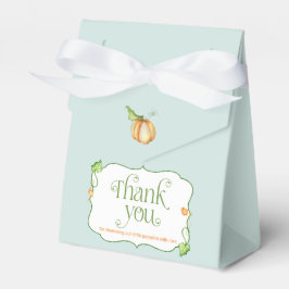 Little Pumpkin on the Way Baby Shower Favorites Bo フェイバーボックス