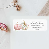 Little Pumpkin Return Mailing Label ラベル