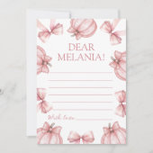 Little Pumpkin Time Capsule Card 招待状 (正面)