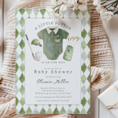 Little Putter Baby Shower Invitation 招待状