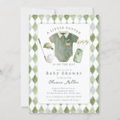 Little Putter Baby Shower Invitation 招待状 (正面)