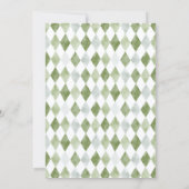 Little Putter Baby Shower Invitation 招待状 (裏面)