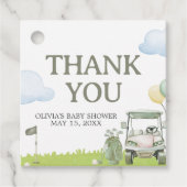 Little Putter Golf Baby Shower フェイバータグ (正面)