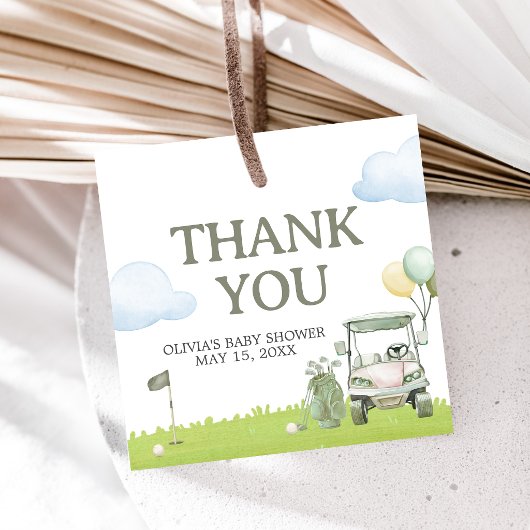 Little Putter Golf Baby Shower フェイバータグ