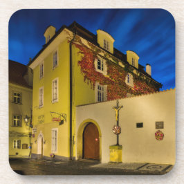 Little Quarter Cross Night Hard Plastic Coaster コースター