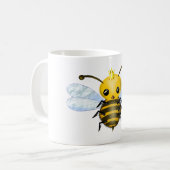 Little Queen Bee Mug – カスタマイズ コーヒーマグカップ (正面左)