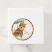 Little Rabbit Baby Shower for Girl フェイバータグ (インサイチュ)