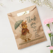 Little Rabbit Baby Shower for Girl フェイバーバッグ (封をした状態)