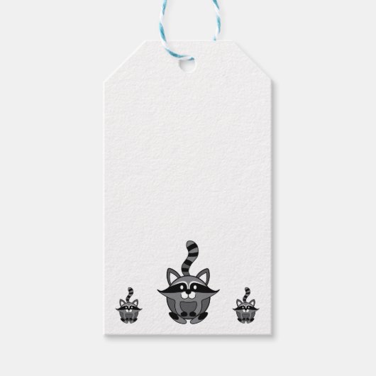 Little Raccoon ギフトタグ (正面)