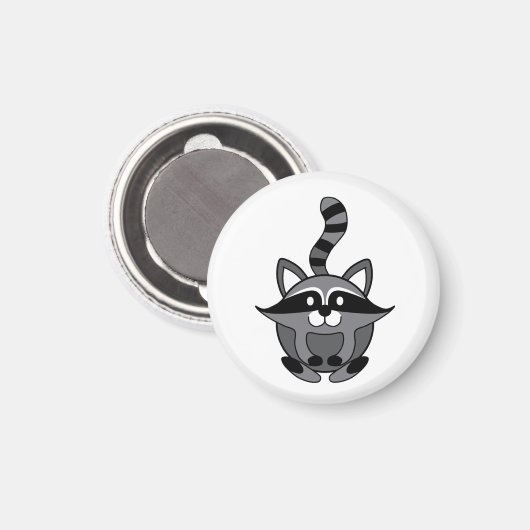 Little Raccoon マグネット (正面/裏面)