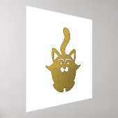 Little Raccoon 箔ポスター (レイダウン)