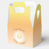 Little Ray of Sunshineベビーシャワー フェイバーボックス (オープン)