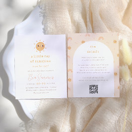 Little Ray of Sunshine予算QRガールベビーシャワー