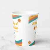 Little Ray of Sunshine赤ちゃん男女兼用シャワー 紙コップ (右)