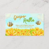 Little Ray of Sunshine – おむつラッフル エンクロージャーカード (正面)