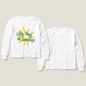 Little Ray of Sunshine | 本格派デザイン (デザイン 正面&背面)