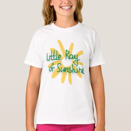 Little Ray of Sunshine | 本物志向 Tシャツ (正面)