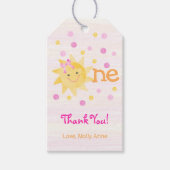 Little Ray of Sunshine 1st Birthday Fever ギフトタグ (正面)