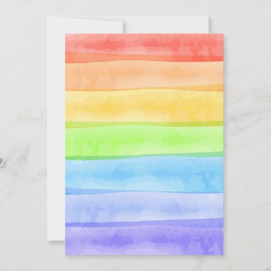 Little Ray of Sunshine BINGO赤ちゃんシャワーゲーム 招待状 (裏面)