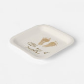 Little Ray of Sunshine Bohoベビーシャワー ペーパープレート (傾斜あり)