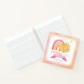 Little Ray of Sunshine Girl Baby Shower Guestbook ノートブック (内部)