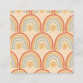 Little Ray of Sunshine Rainbow Books forベビー エンクロージャーカード (裏面)