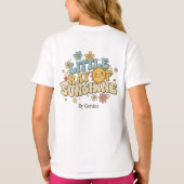 Little Ray of Sunshine T-Shirt, Groovy Retro 70s C Tシャツ (裏面)