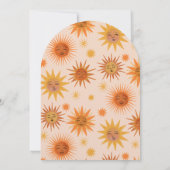 Little Ray of Sunshine Water Colorベビーシャワー 招待状 (裏面)