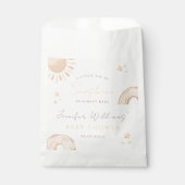 Little ray Sunshine Sun rainboho baby shower フェイバーバッグ (正面)