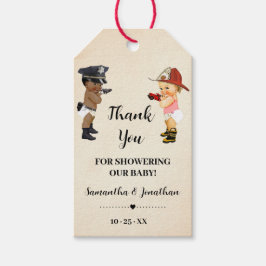 Little Recruiter Coming Baby Shower Favor Gift Tag ギフトタグ