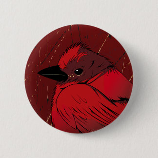Little Red BIrd 缶バッジ