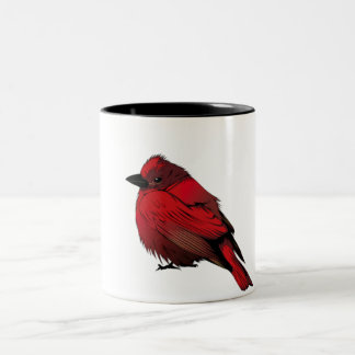 Little Red Bird Coffee Mug ツートーンマグカップ