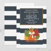 Little Red Fox 招待状 (正面/裏面)