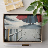 Little red ridding hood Winter Walk Decoupage 薄葉紙 (ギフト)