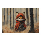  Little Red Riding Hood Fox  ポスター (正面)