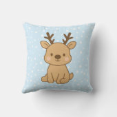 Little Reindeer クッション (裏面)