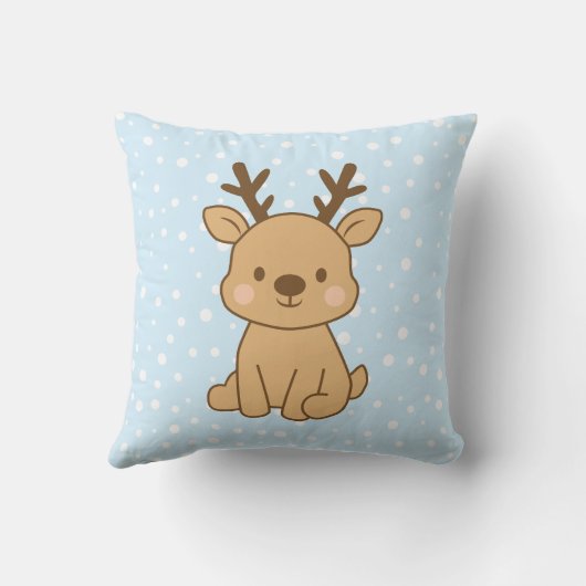 Little Reindeer クッション (裏面)