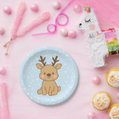 Little Reindeer ペーパープレート (パーティー)