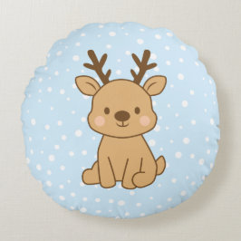 Little Reindeer ラウンドクッション